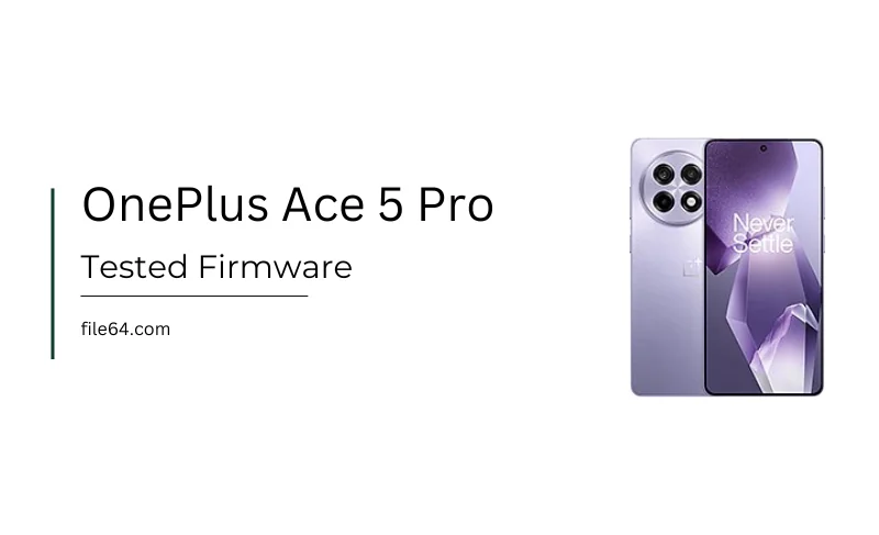 OnePlus  Ace 5 Pro KR110 Flash File