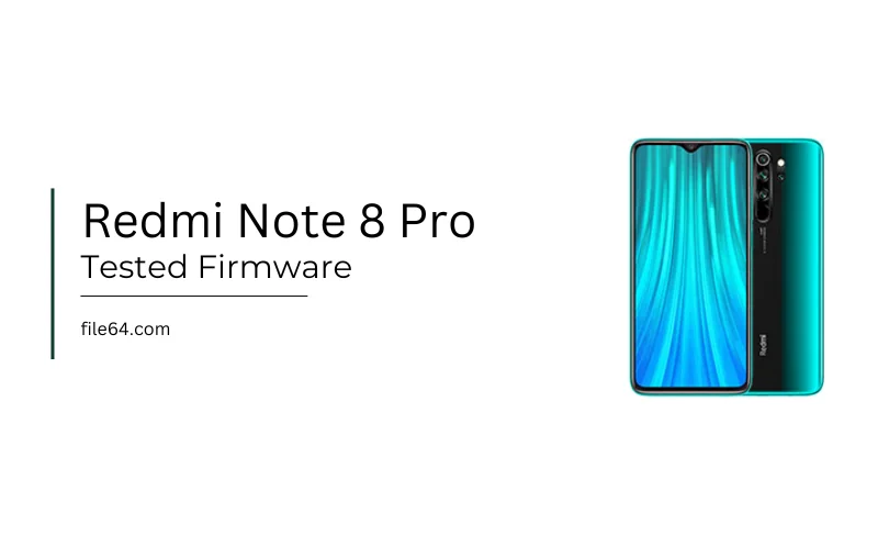 Redmi Note 8 Pro begoniain Firmware Flash File
